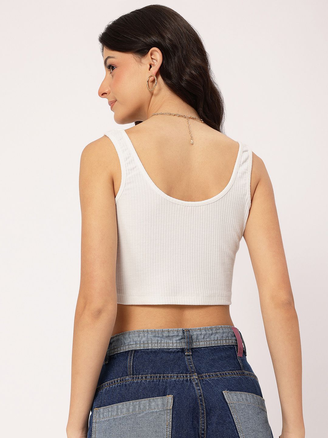 DressBerry Rib Knits Crop Top