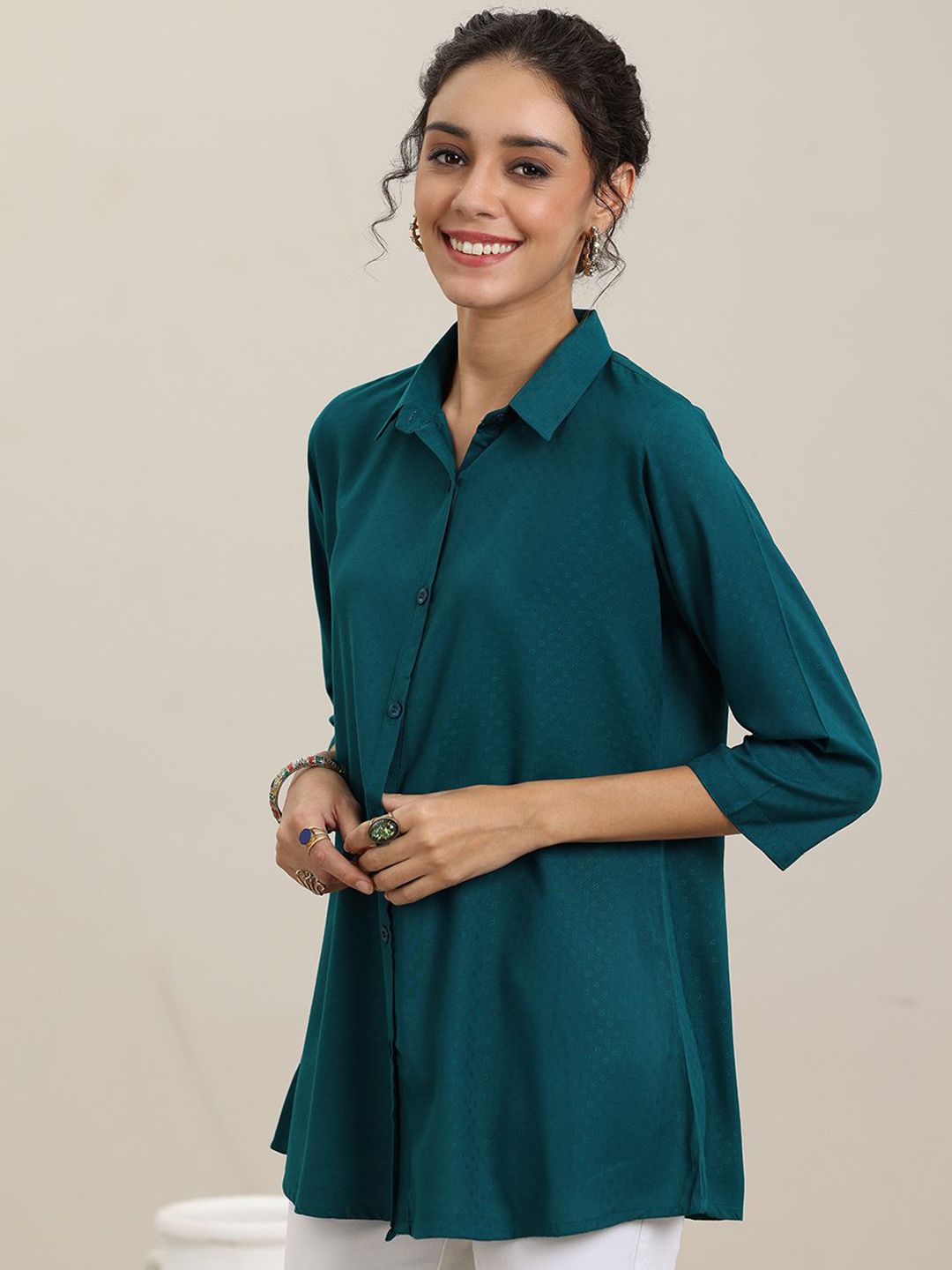 Libas Shirt Collar Tunic