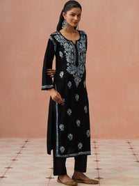 House of Chikankari Women Ethnic Motifs Embroidered Chikankari Kurta