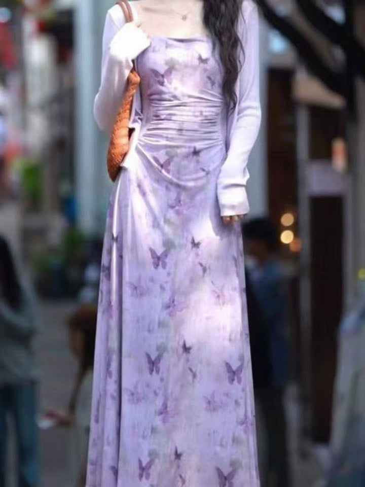 Wanita Dressberry mencetak pakaian A-line