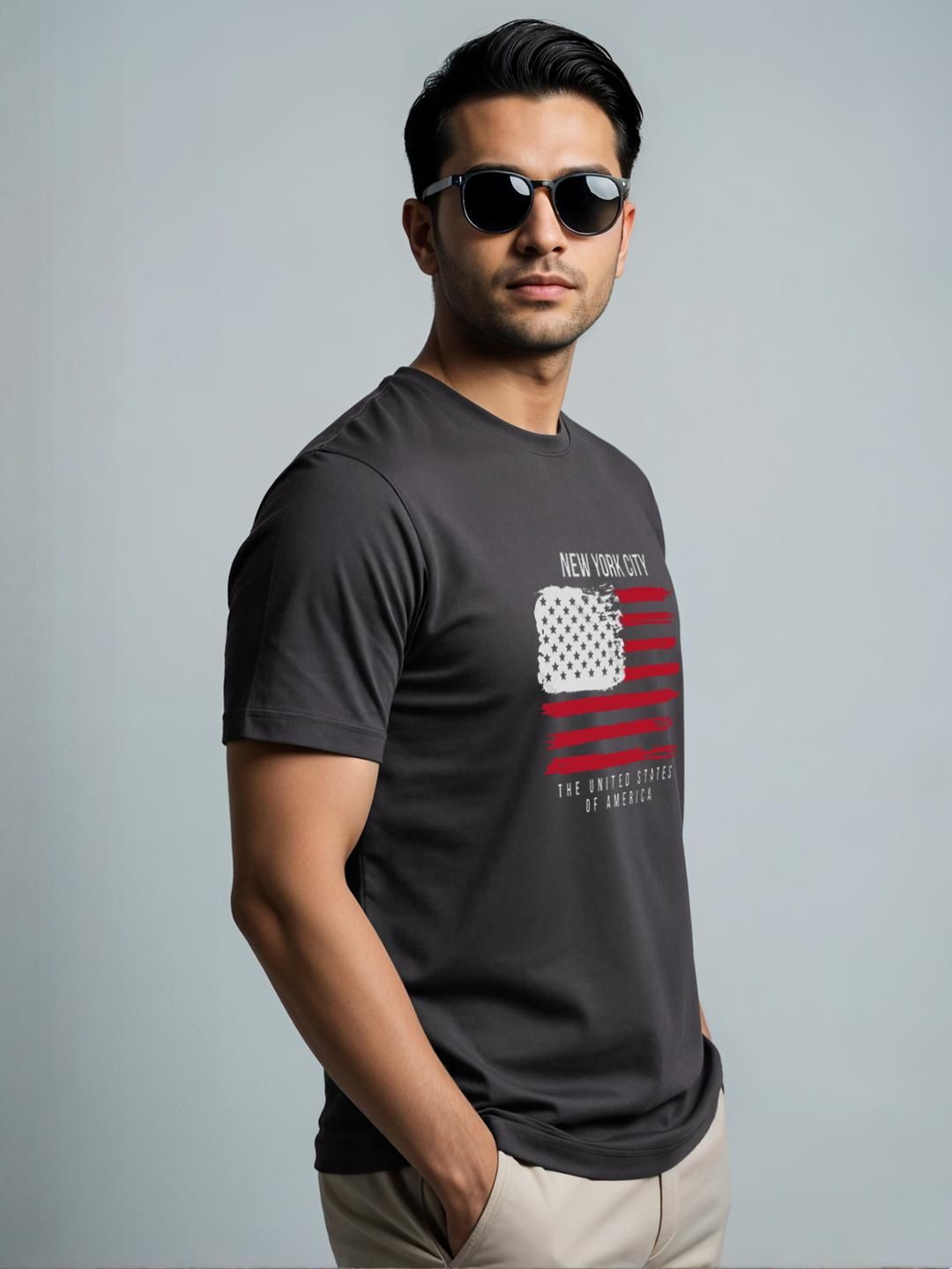 Tshirts Kelabu Lelaki ADRO
