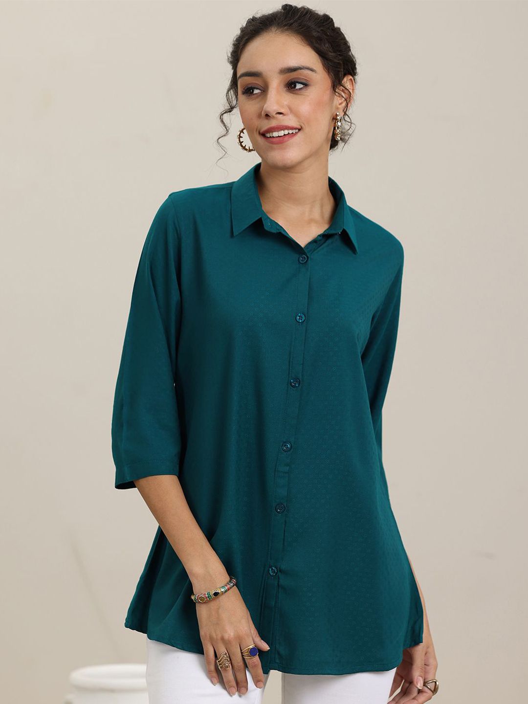 Libas Shirt Collar Tunic
