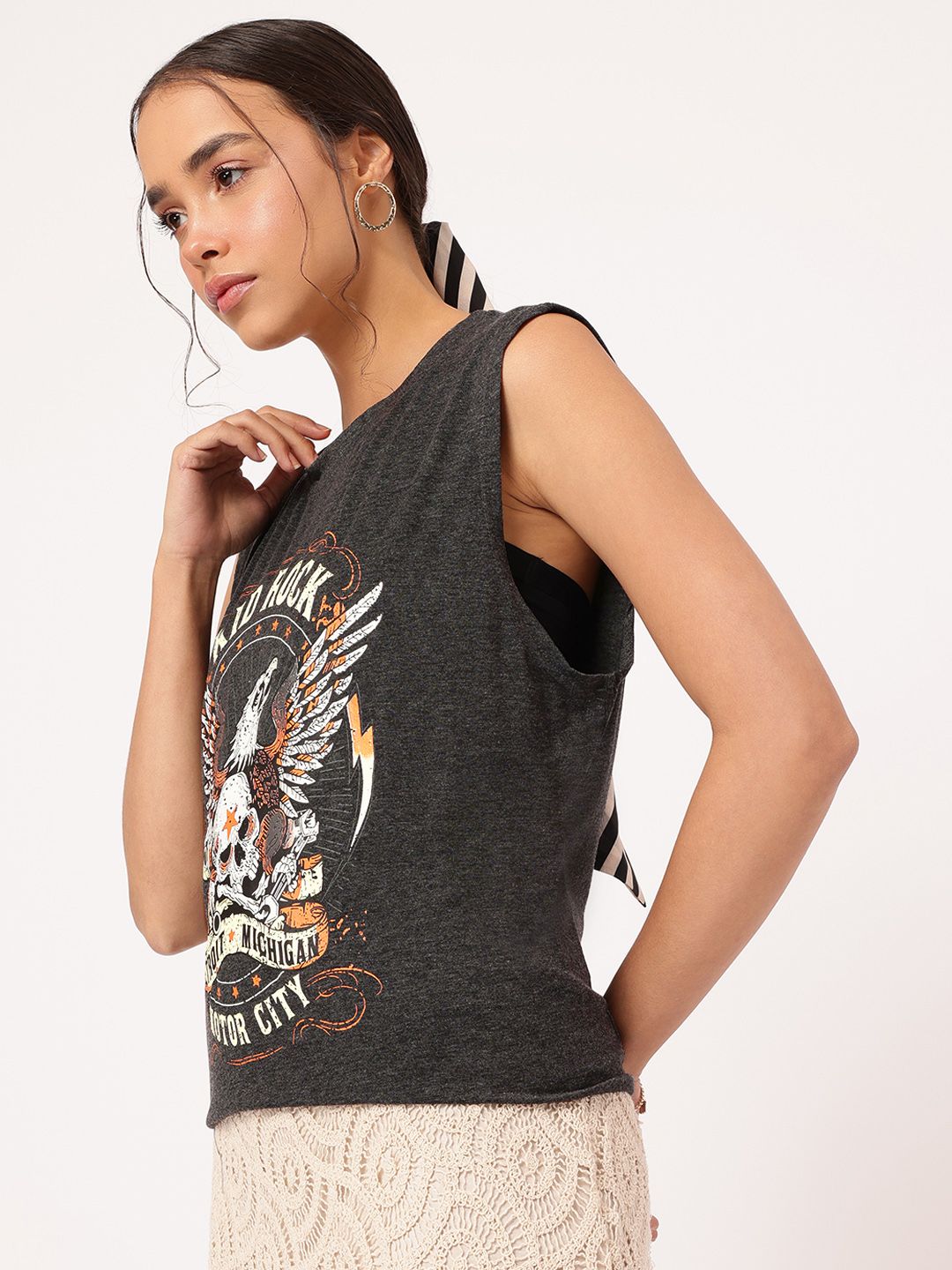 DressBerry Chill Culture Printed T-shirt