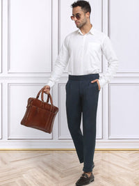 Moda Rapido Men Slim Fit Easy Wash Trousers
