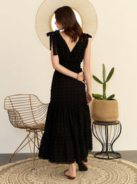 Berrylush Jacquard Maxi Dress