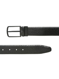 Teakwood Leathers Men Textured Leather Reversible Formal Belt