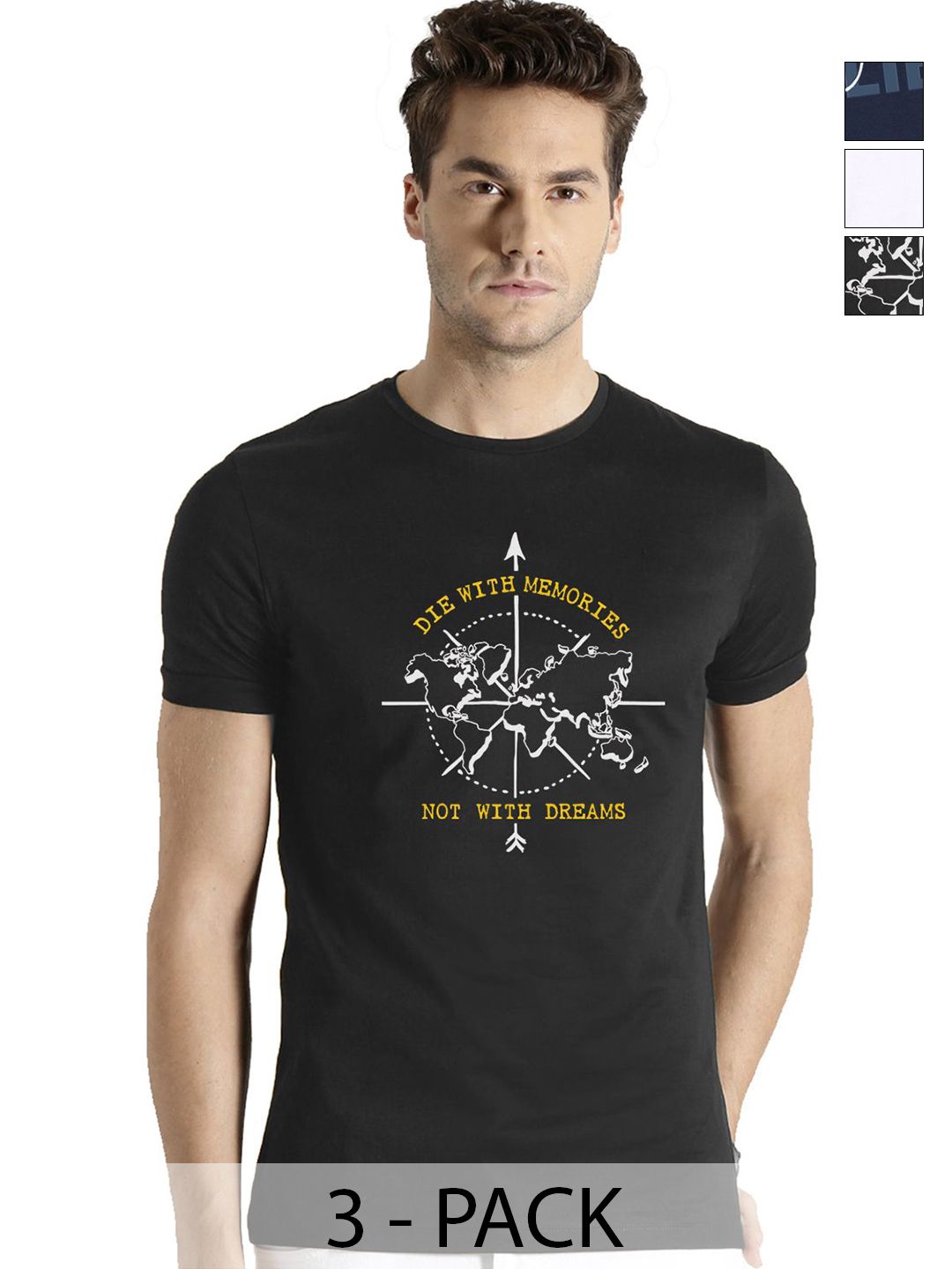 ADRO Men Printed T-shirt