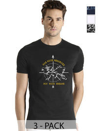 ADRO Men Printed T-shirt
