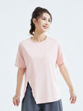 HRX by Hrithik Roshan  Women  Solid Round Neck Short Sleeve Top