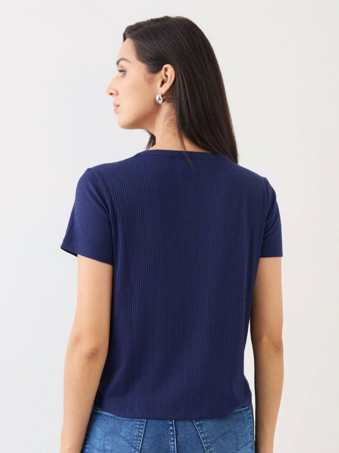 SPYKAR Women Pockets T-shirt
