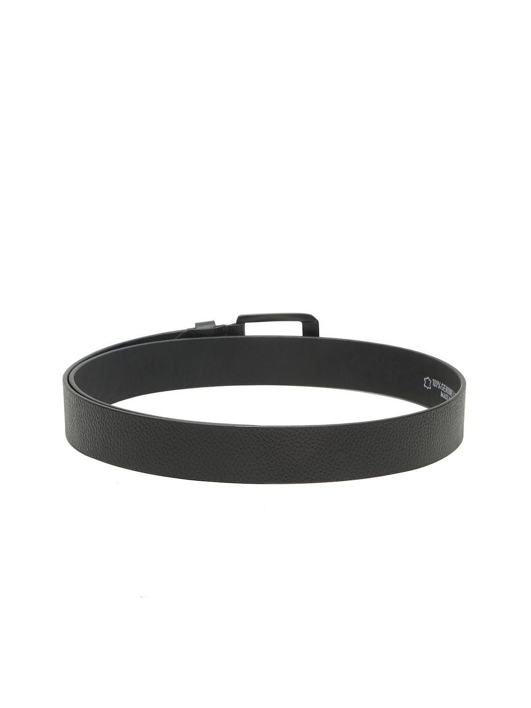 Teakwood Leathers Men Textured Leather Belt