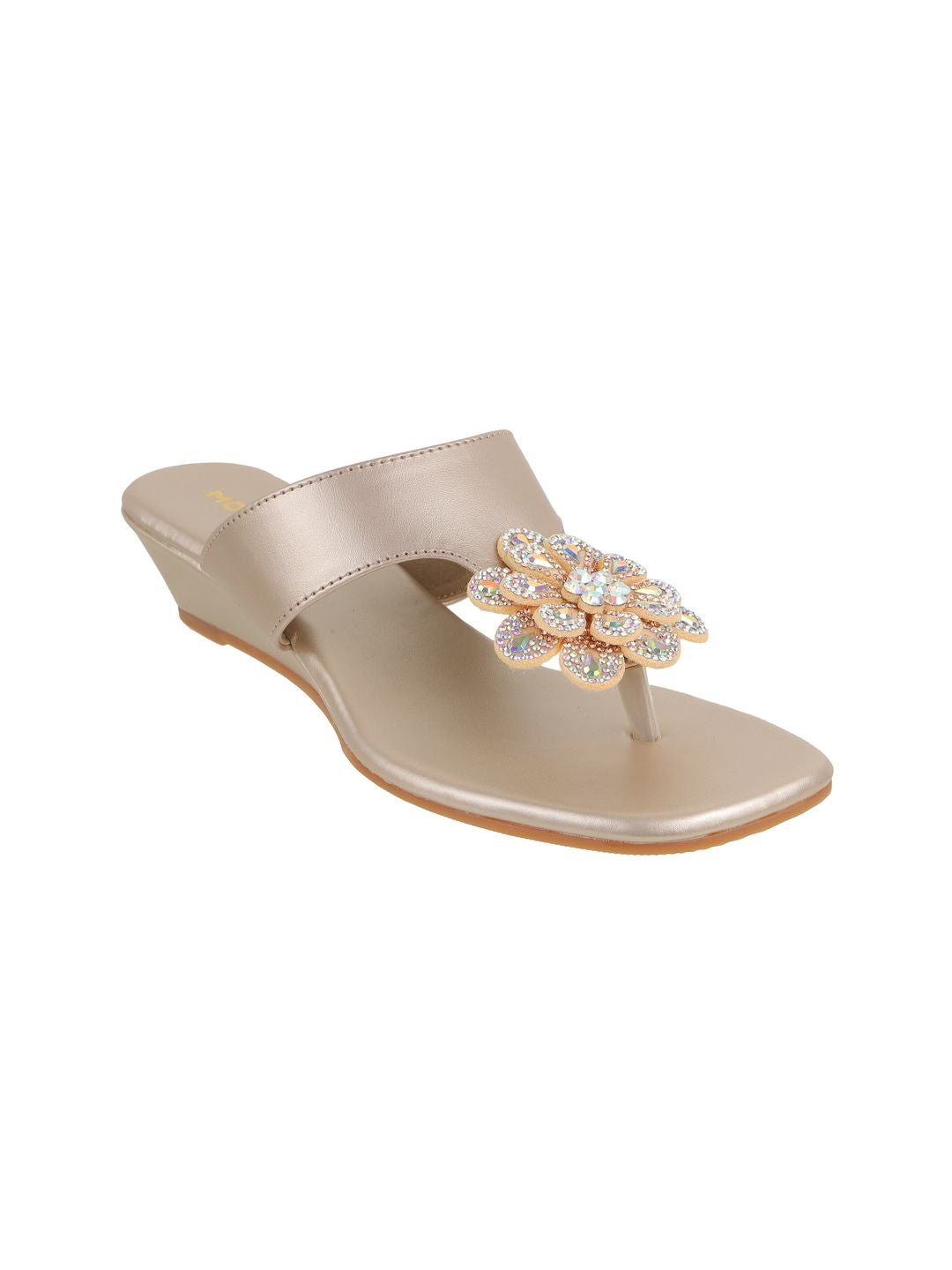 Mochi Embellished Block Mules