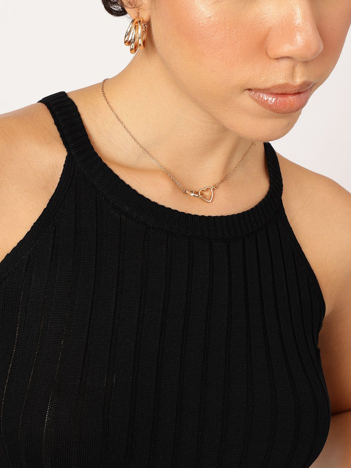 DressBerry Simply Energetic Ribbed Crop Top