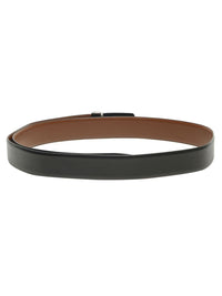Teakwood Leathers Men Textured Leather Reversible Belt