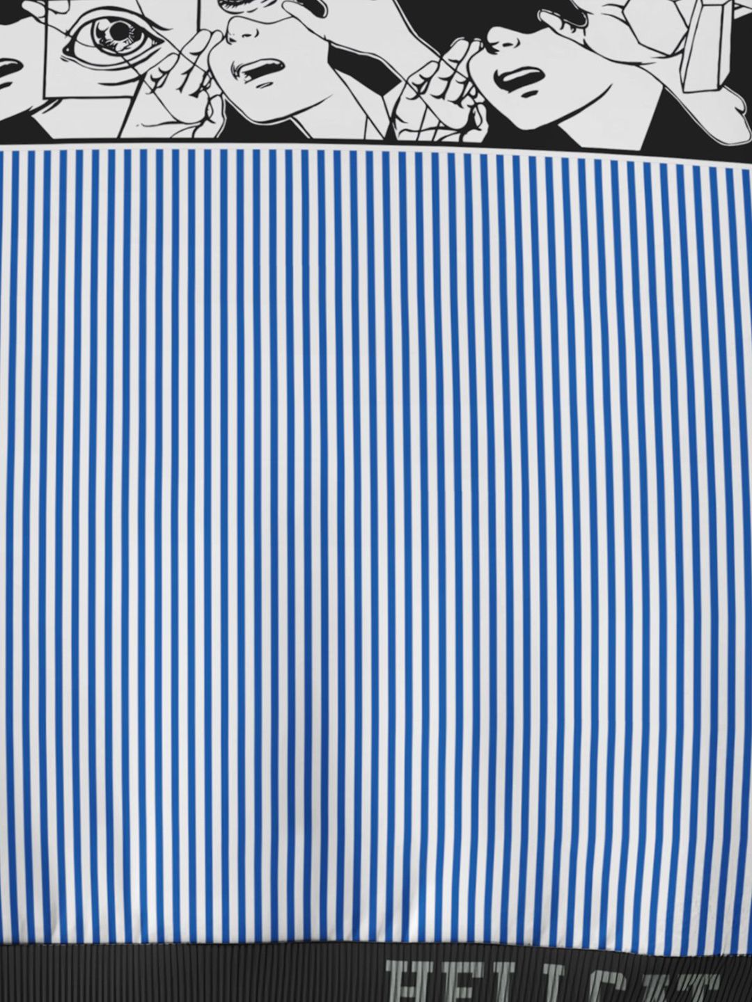 HELLCAT Boys Striped Hooded Sweatshirt With Trousers