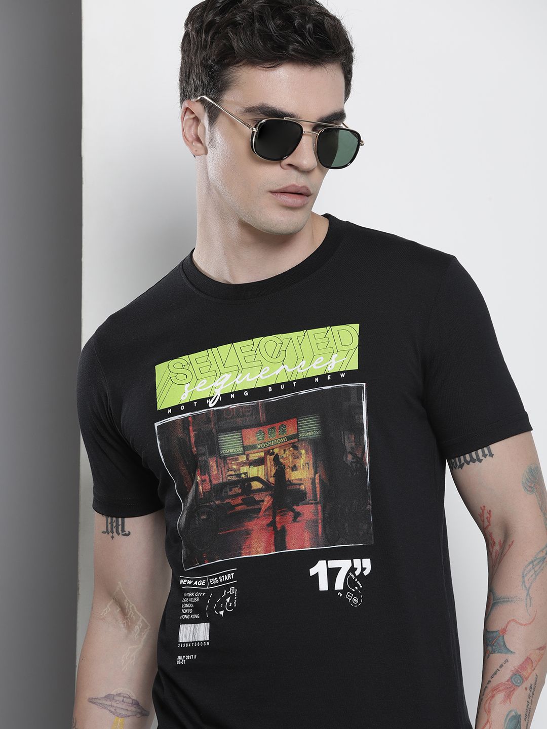 The Indian Garage Co Men Printed T-shirt