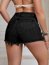DressBerry Women Solid Skinny Fit Mid-Rise Regular Shorts