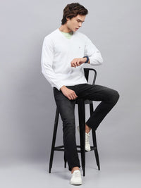 Monte Carlo Men Long Sleeves Cotton Pullover