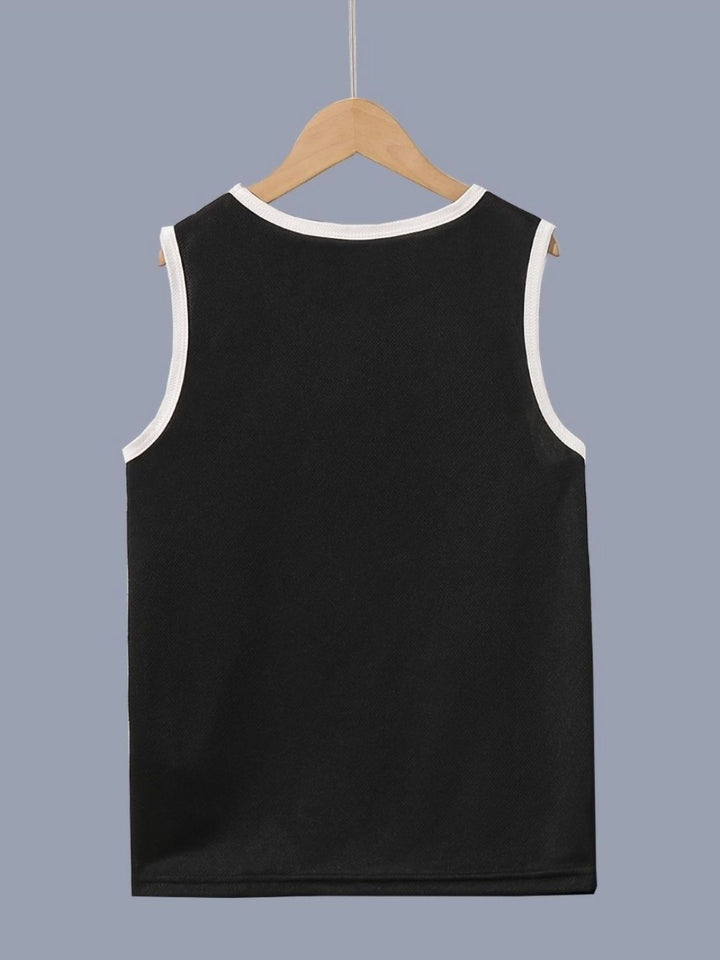 YK Girls Typography Printed Round Neck T-shirt