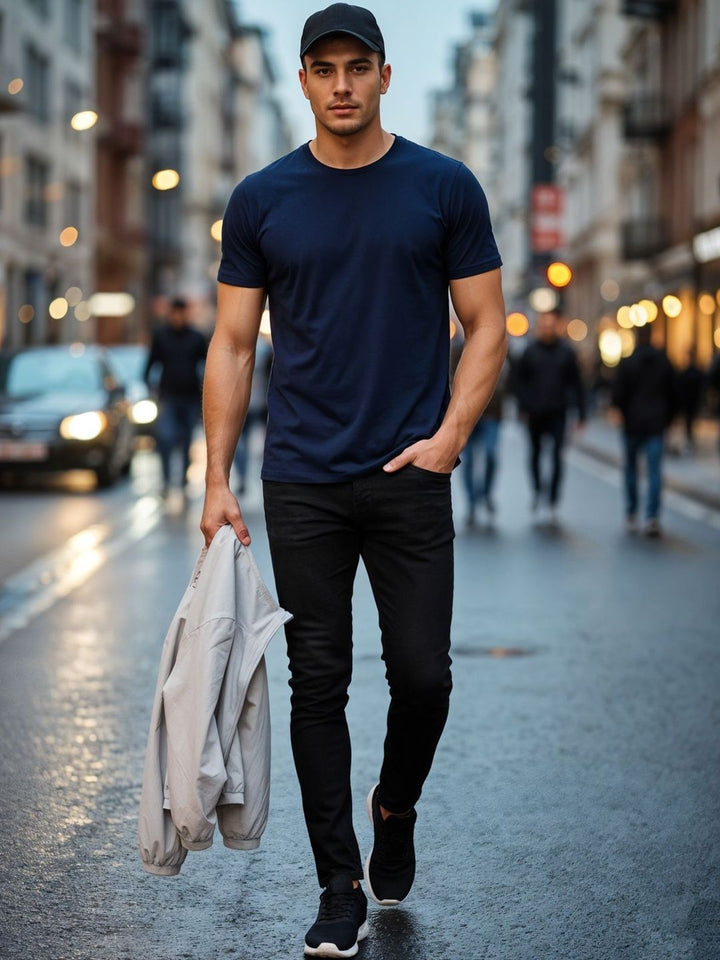 ADRO Men Printed T-shirt