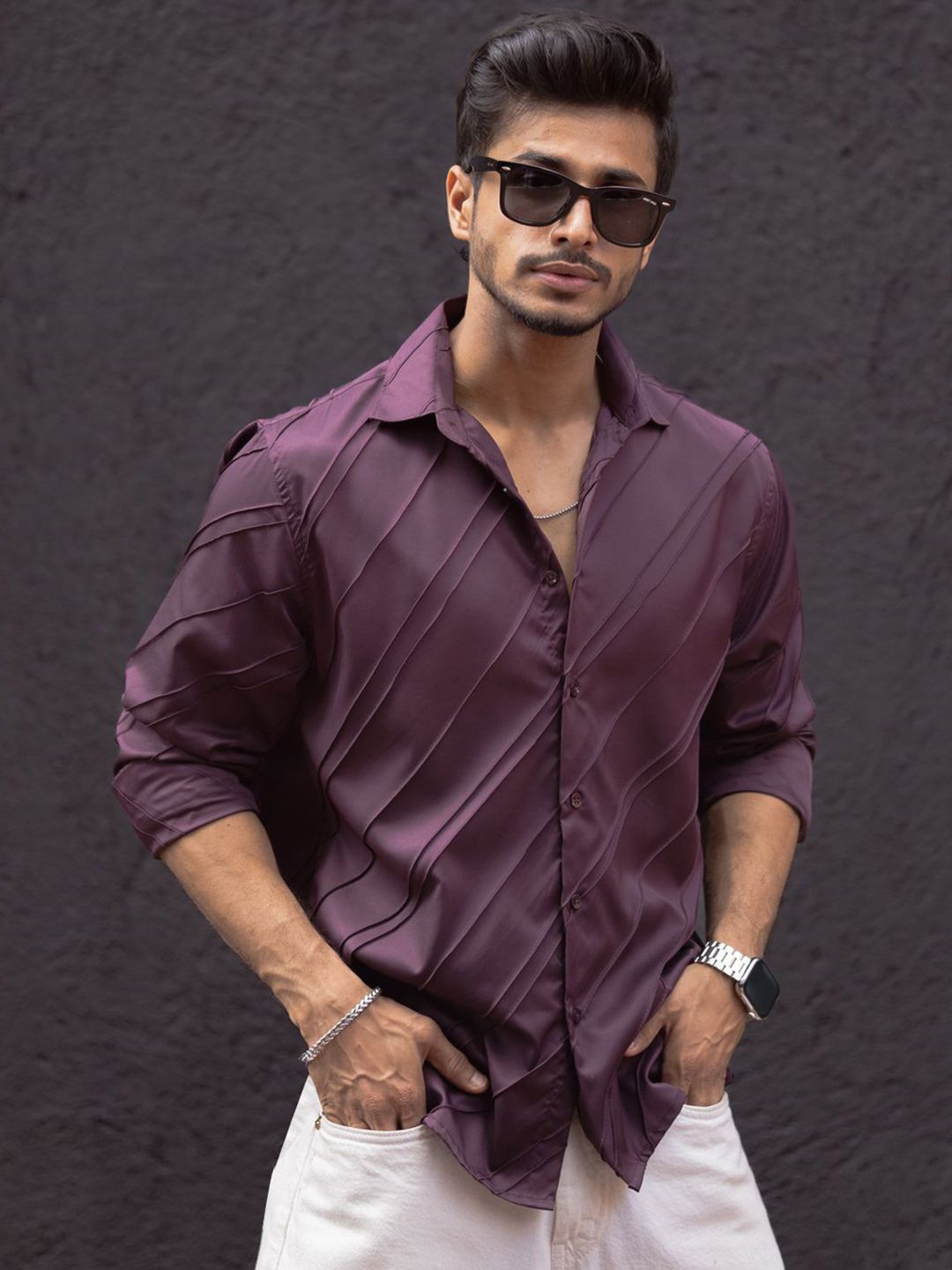 Powerlook Men Opaque Casual Shirt