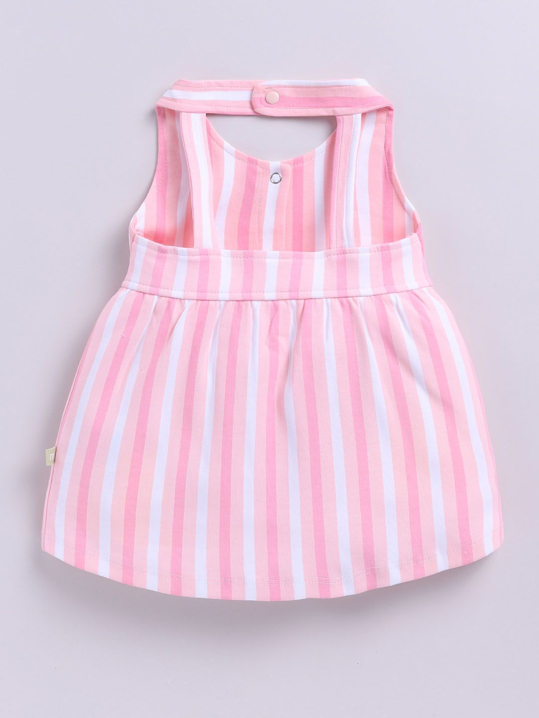 Moms Love Infant Girls We Bare Bears Print Pure Cotton Fit & Flare Dress