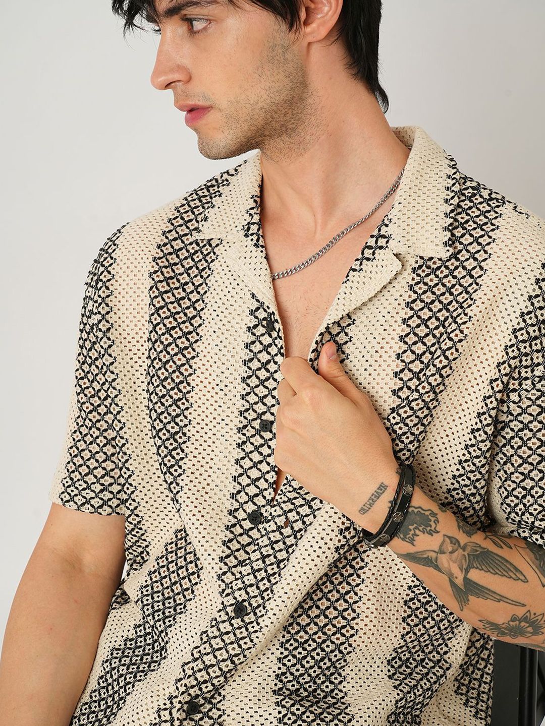 VASTRADO Men Classic Opaque Casual Shirt