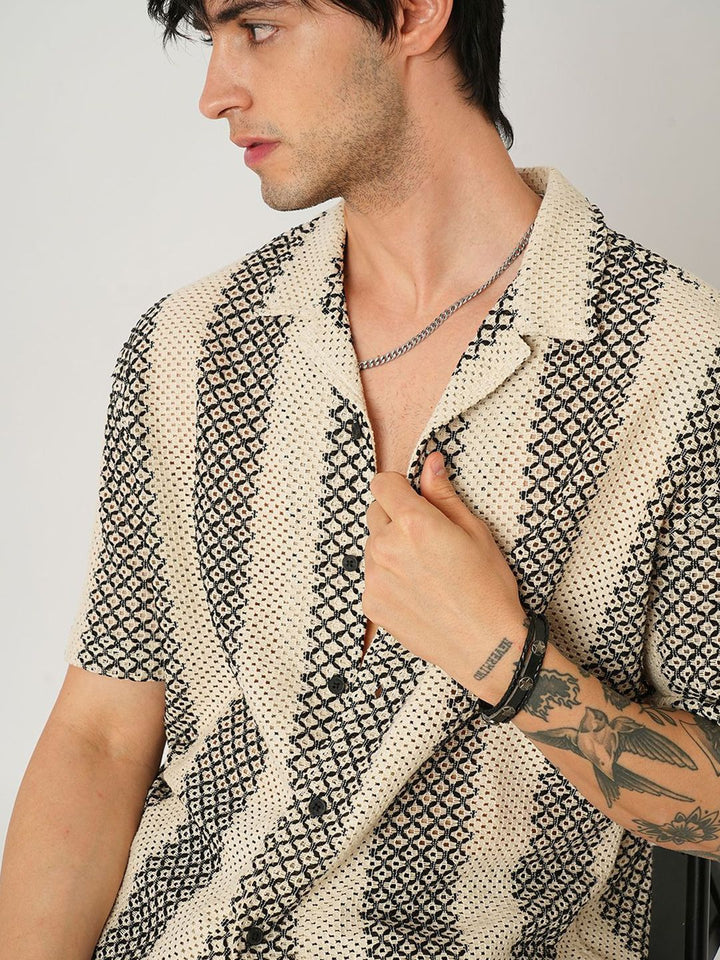 VASTRADO Men Classic Opaque Casual Shirt