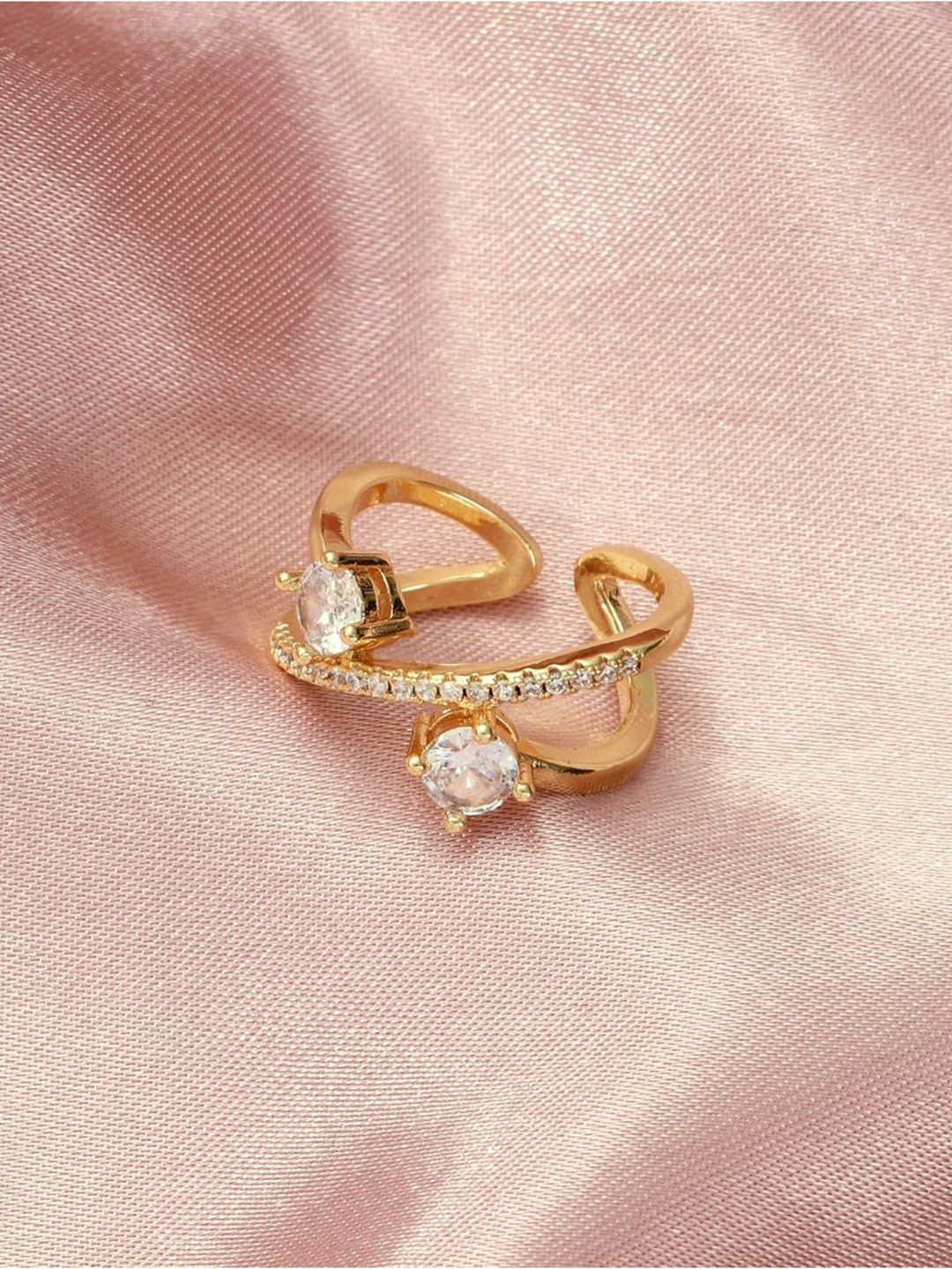 Cincin emas iklan asin untuk aksesori perhiasan cincin jari wanita & perempuan
