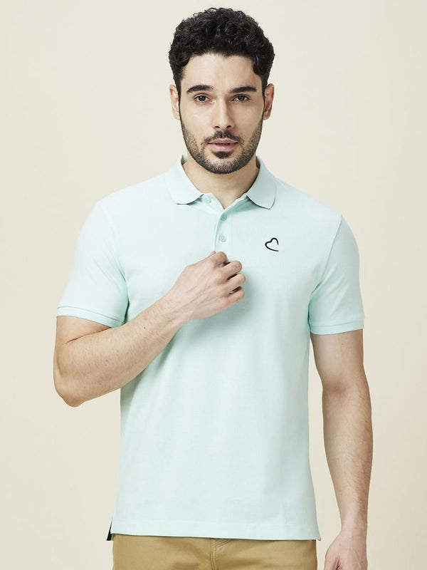 Being Human Men Polo Collar Slim Fit T-shirt