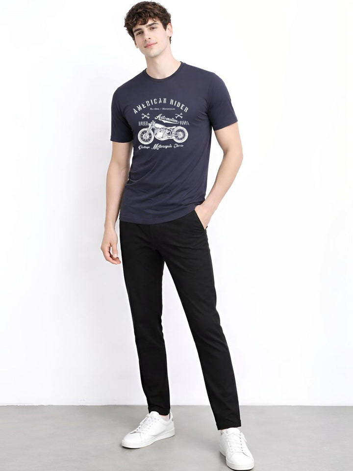 ADRO Men Printed T-shirt
