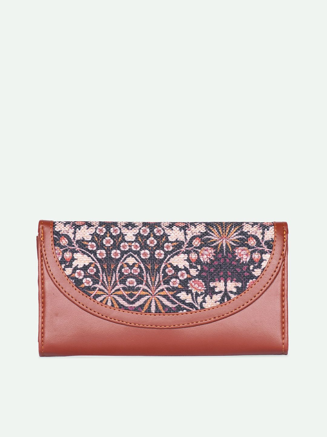 ZOUK Women Kashmir Blooms Kyra Flap Wallet