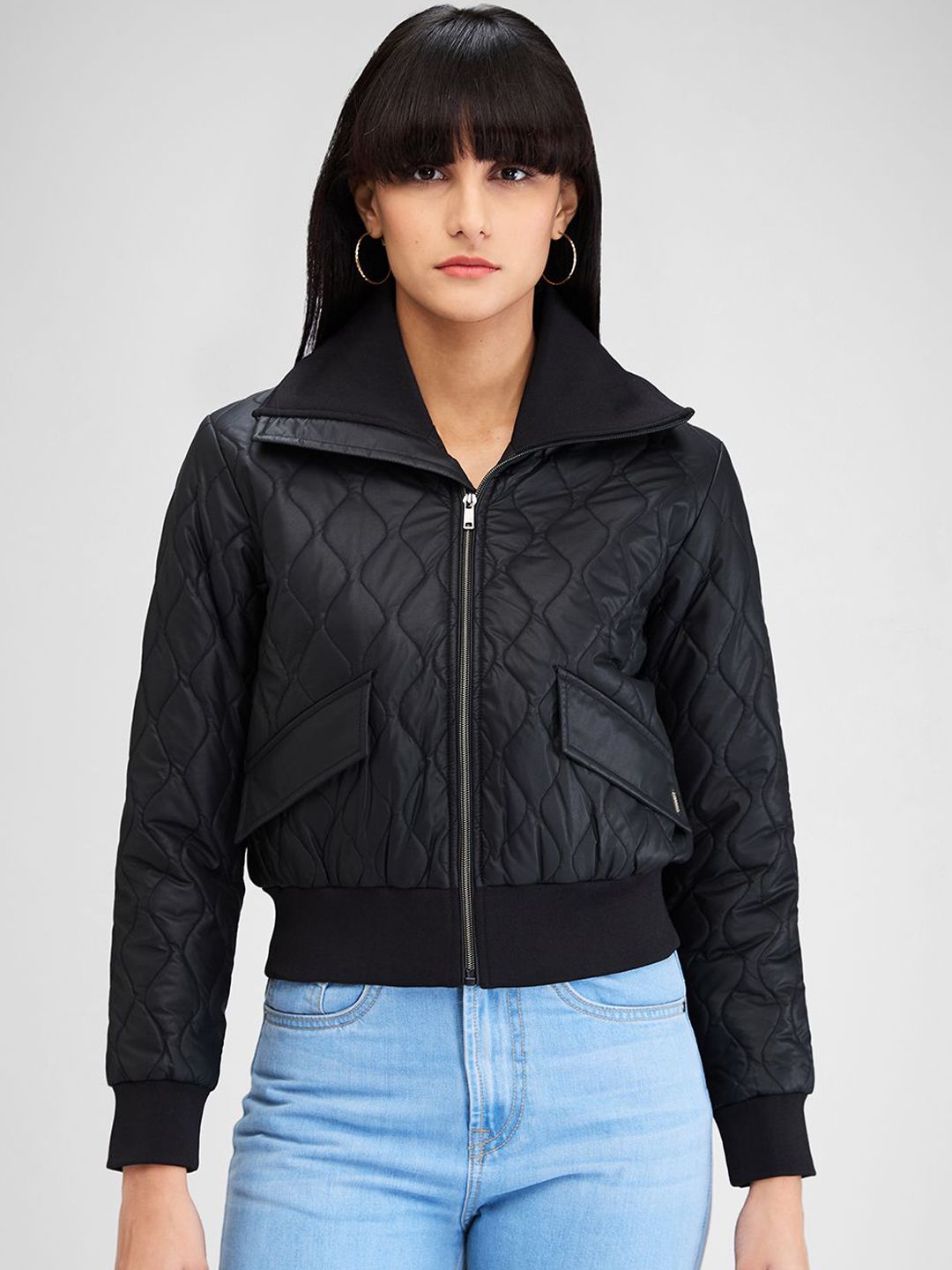 Jaket Quilted Wanita Spykar
