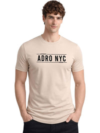 ADRO Men Typography Printed T-shirt