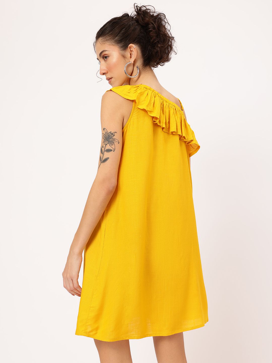 DressBerry Romantic Ruffles A-Line Dress