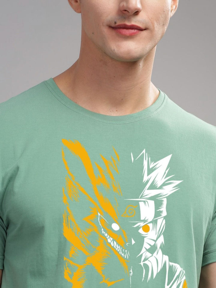ADRO Men Typography Printed Raw Edge T-shirt