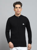 Monte Carlo Men Striped Round Neck Woollen