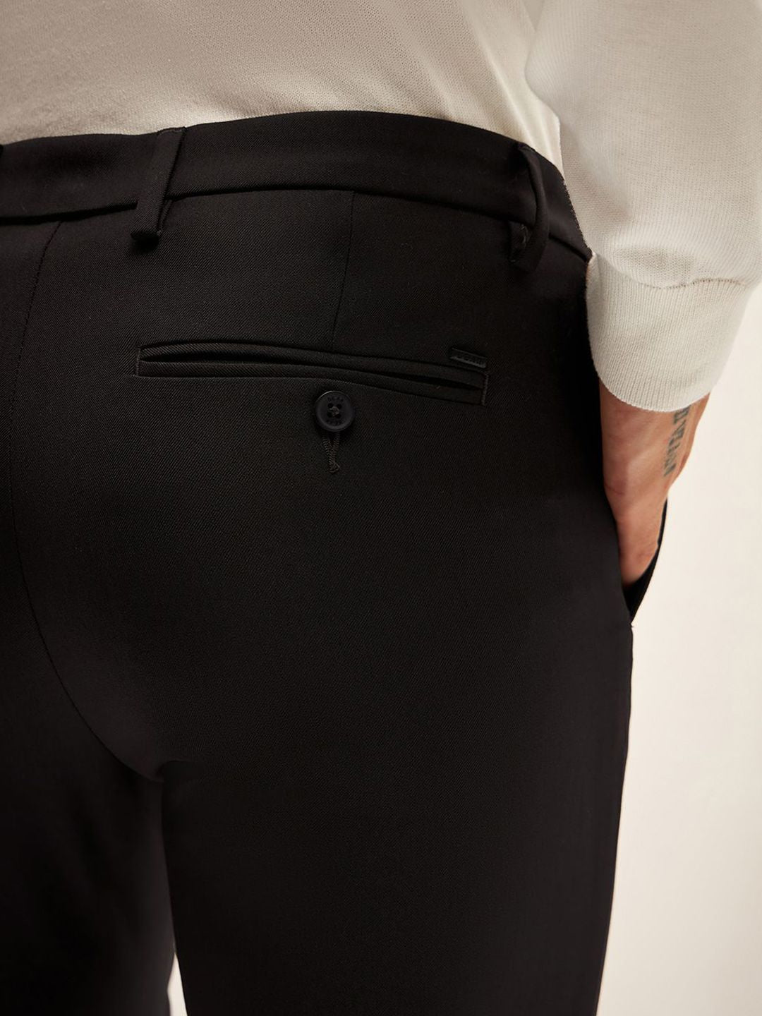 THE BEAR HOUSE Men Slim Fit Trousers