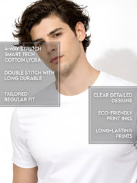 ADRO Men Printed T-shirt