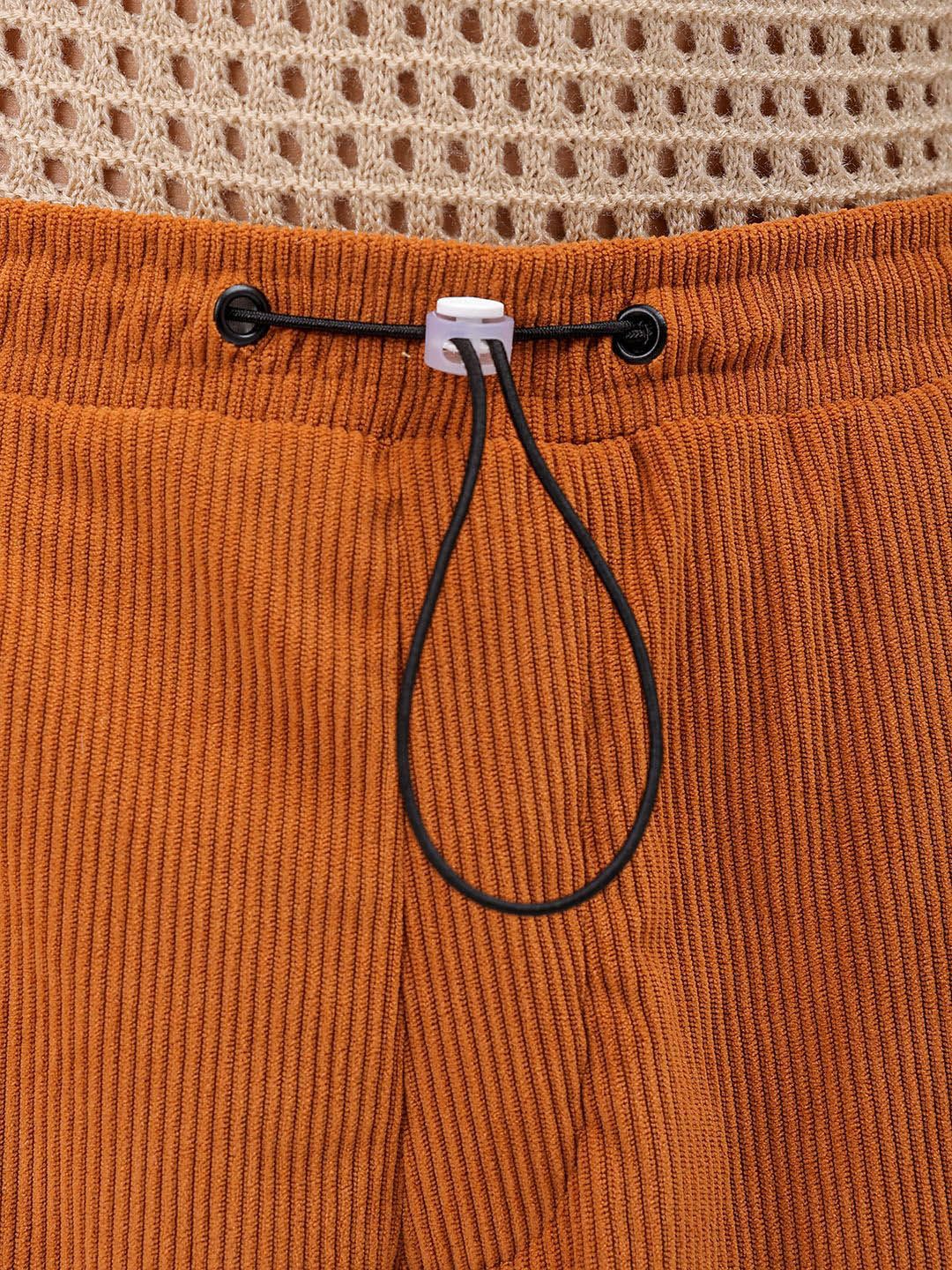 The Indian Garage Co Men Textured Tapered Fit Pleated Joggers