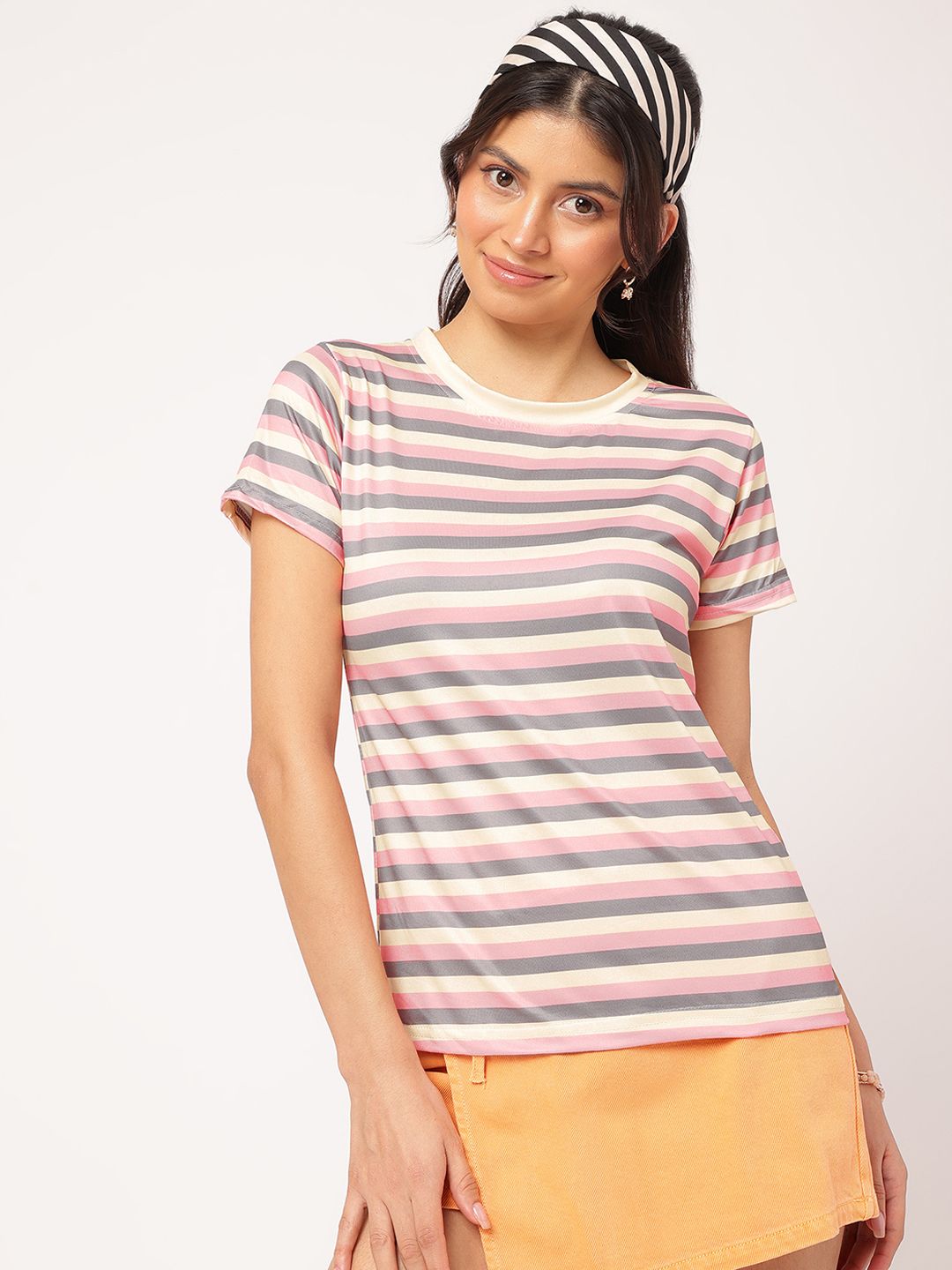 DressBerry Striped Street T-shirt