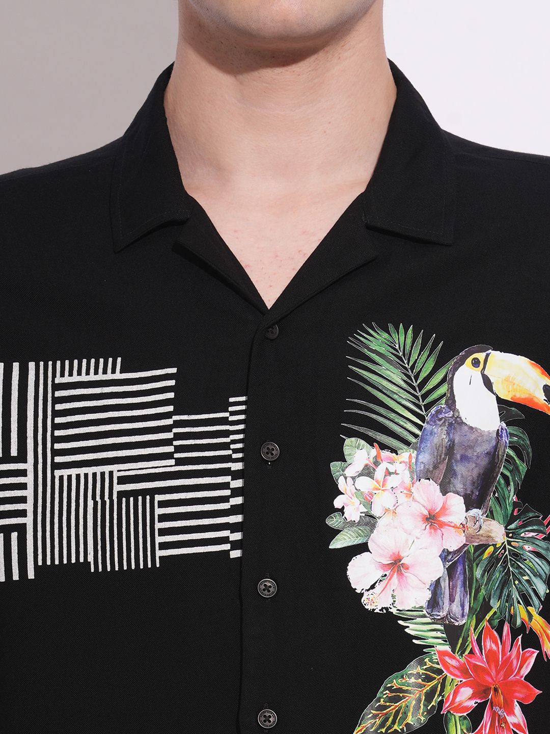 Being Human Men Classic Opaque Printed Casual Shirt
