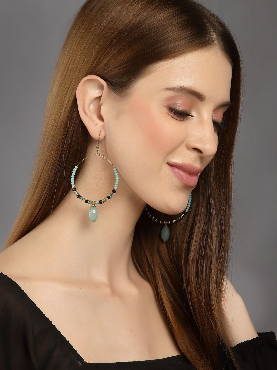 DressBerry X fwd Gold-Plated Contemporary Drop Earrings