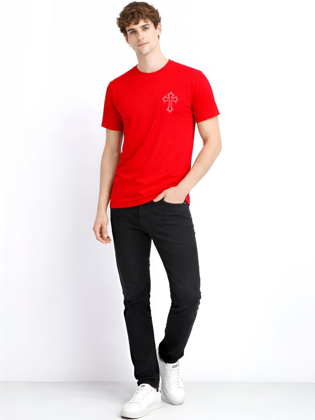 ADRO Men Printed T-shirt