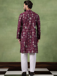 SOJANYA Men Bandhani Printed Kurta