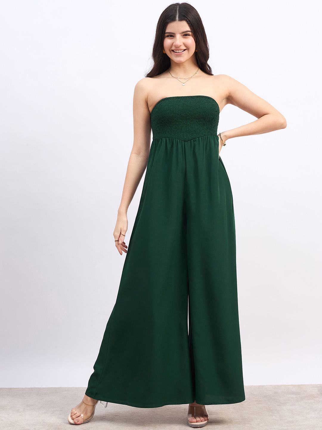 Berrylush Off-Shoulder Basic Jumpsuit