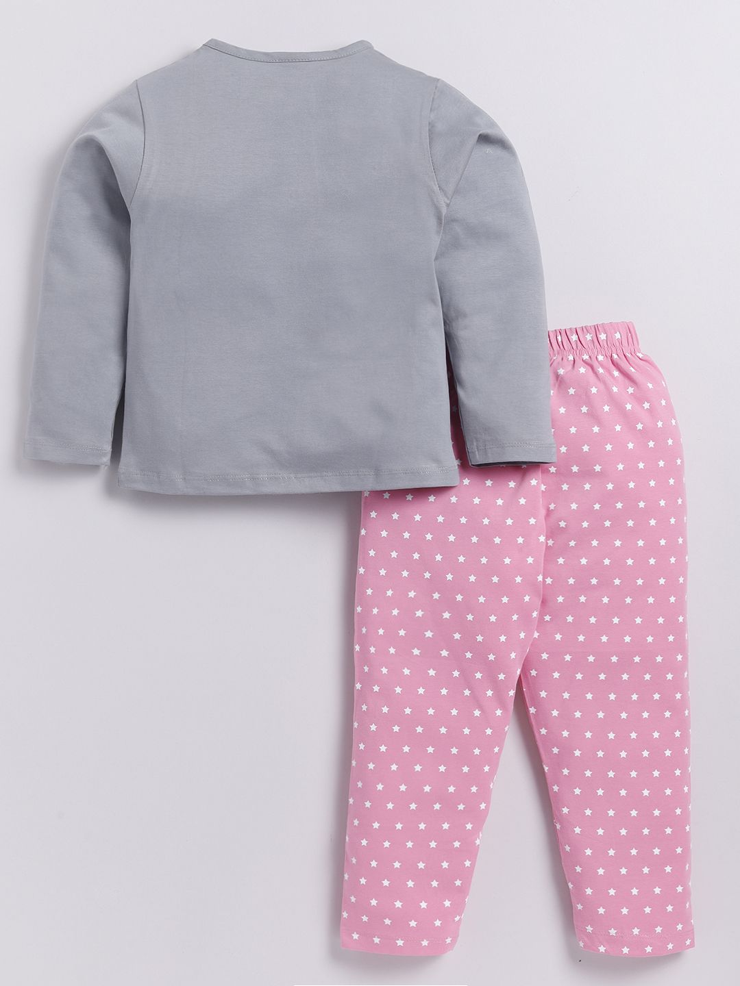 Moms Love Girls Graphic Printed Full Sleeves T-shirt With Joggers