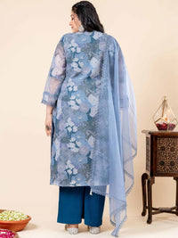 Mamicha Printed V-Neck Kurta Set