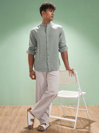HIGHLANDER Men Comfort Opaque Casual Shirt