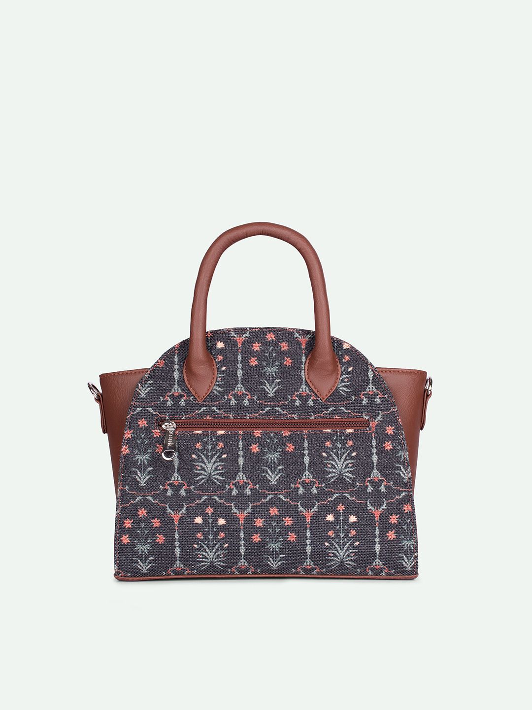 ZOUK Women Floral Printed Swagger Handheld Bag
